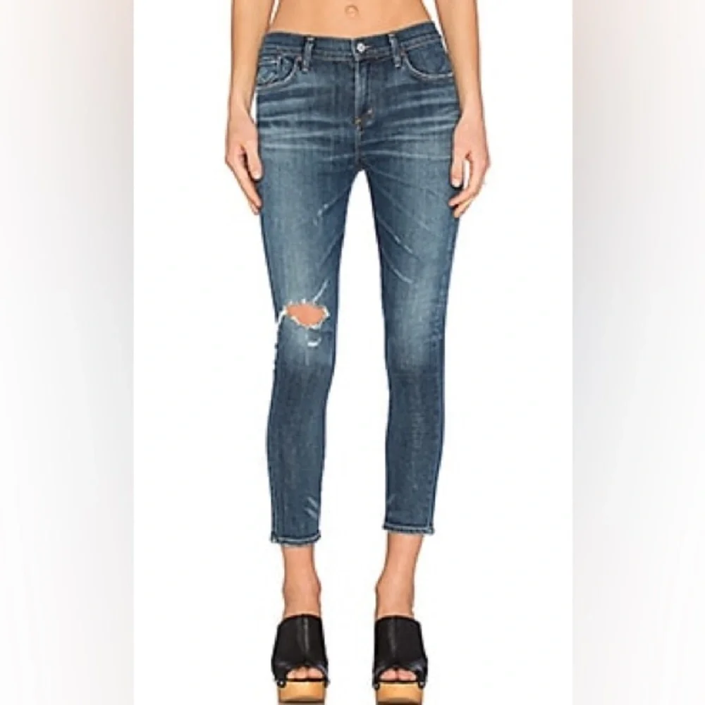 Agolde Sophie Crop Jeans